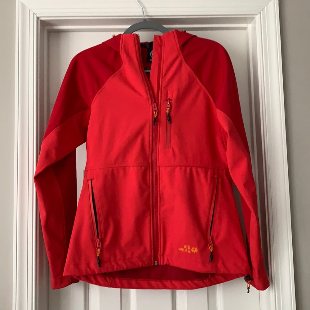 Icewear Iceland soft shell full zip jacket with hood